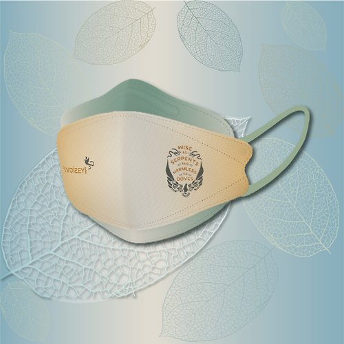 大茶飯 A Big Deal Group Ltd 大茶飯Voisey口罩設計款KF94立體醫療口罩10片裝- 福音系列