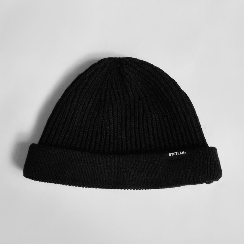 DYCTEAM-Fisherman beanie (black) - Hats & Caps - Cotton & Hemp Black