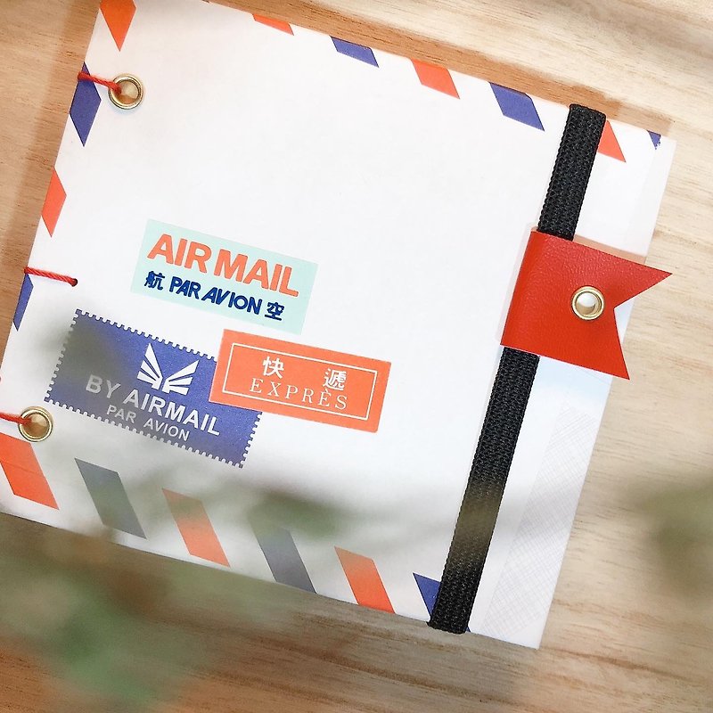 Par Avion Air Mail - Handmade Journal / Collection Book - Notebooks & Journals - Paper 