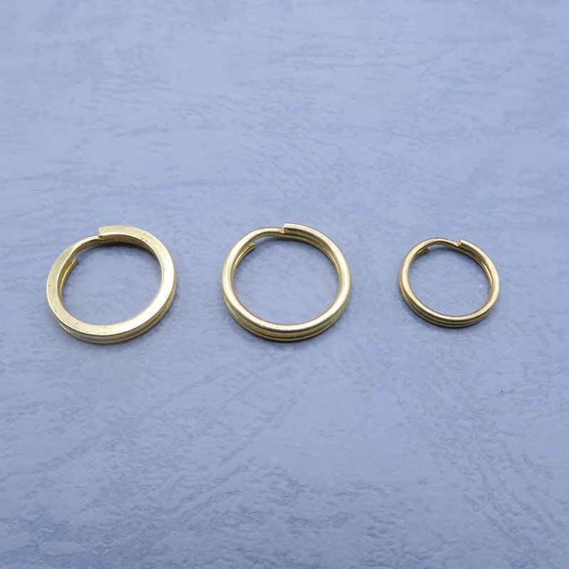 加購商品 - 黃銅製鑰匙圈 - 鑰匙圈/鑰匙包 - 銅/黃銅 金色