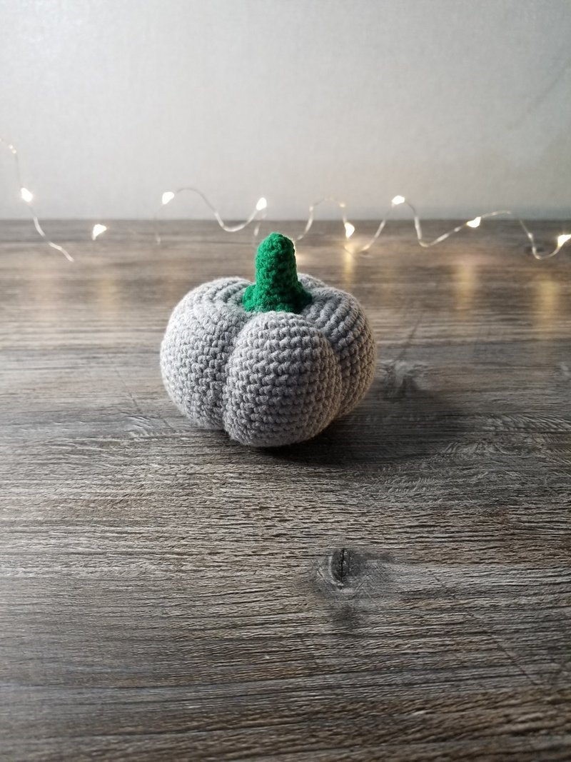 Pumpkin autumn decor Halloween decoration crochet pumpkin fall decor boho - ตุ๊กตา - ผ้าฝ้าย/ผ้าลินิน 