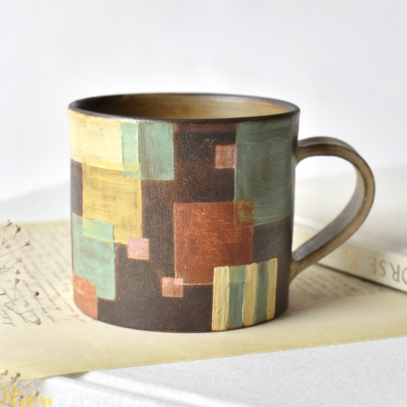 Jazz mug 025 一点物 - 杯子 - 陶 咖啡色
