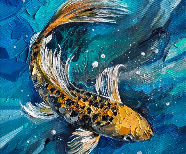 goldfish art