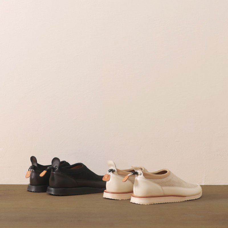 【byebye sale】Merge P03 off-white - Women's Casual Shoes - Genuine Leather White