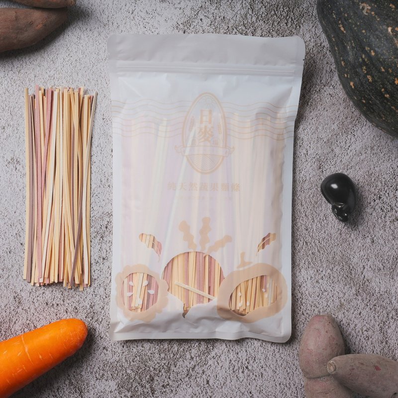 【日麥農場】純天然蔬果麵條-綜合口味 - 拌麵/麵條/米粉 - 新鮮食材 