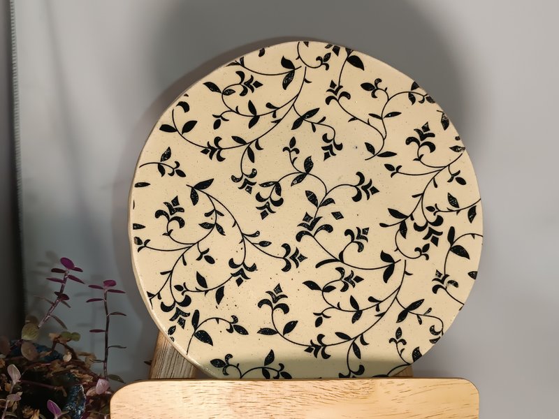 唐草--點心盤 - 盤子/餐盤/盤架 - 陶 