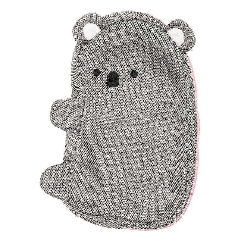 CB Japan Animal Shape Elastic Laundry Net Long Koala Gray - Laundry Detergent - Nylon 