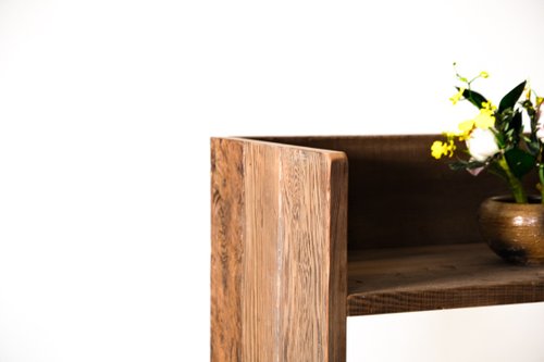 BOKTO Furniture || 古木 || レトロな古材棚 本棚 本棚 侘び寂び