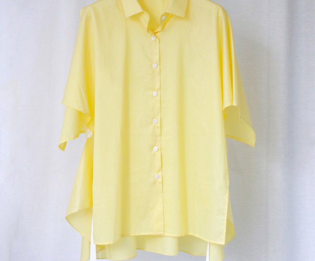 bright yellow shirt womens