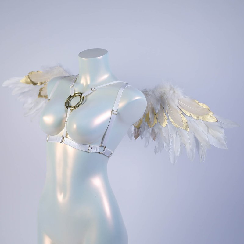 Halo Winged Harness White - 其他 - 其他材質 白色