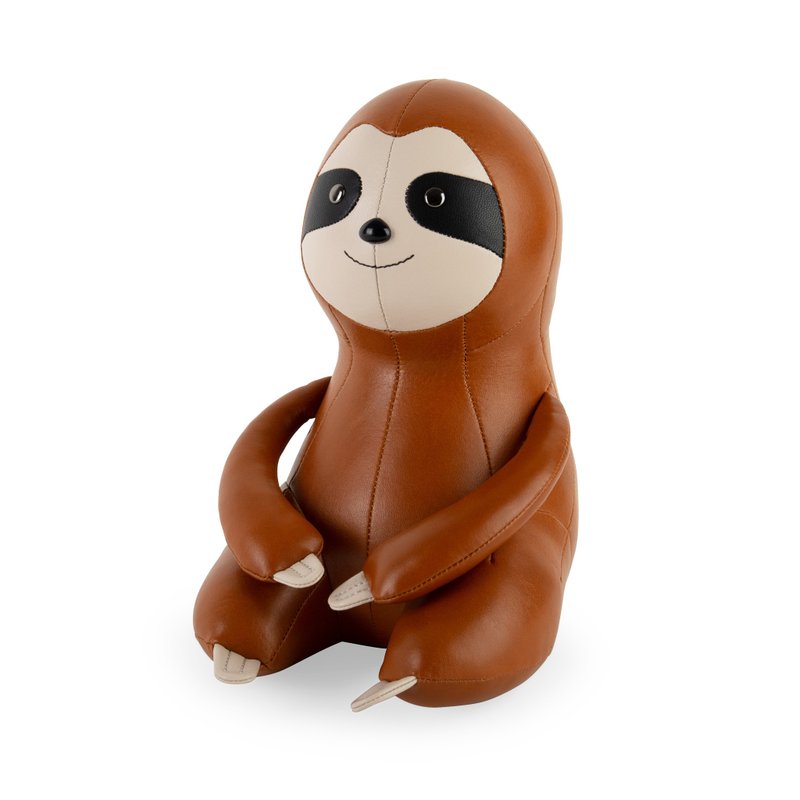 Zuny - Sloth Bookend - Items for Display - Faux Leather Multicolor