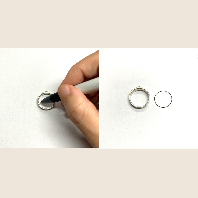 非公開商品 - 【測量方法】戒指圍 - 非公開商品 - 其他材質 