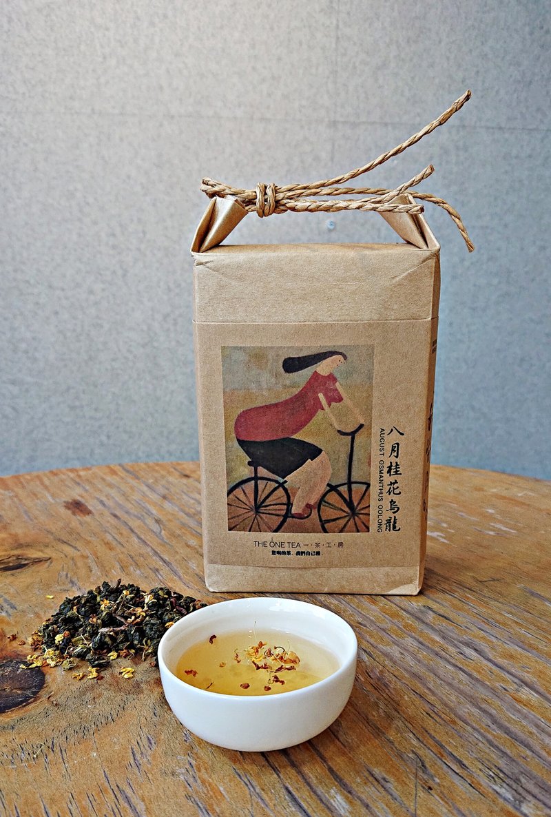 August Osmanthus Oolong 150g - ชา - อาหารสด สีนำ้ตาล