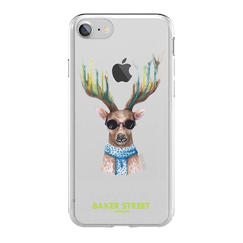 British Fashion Brand -Baker Street- iPhone Case - Cool Deer - Phone Cases - Plastic Transparent