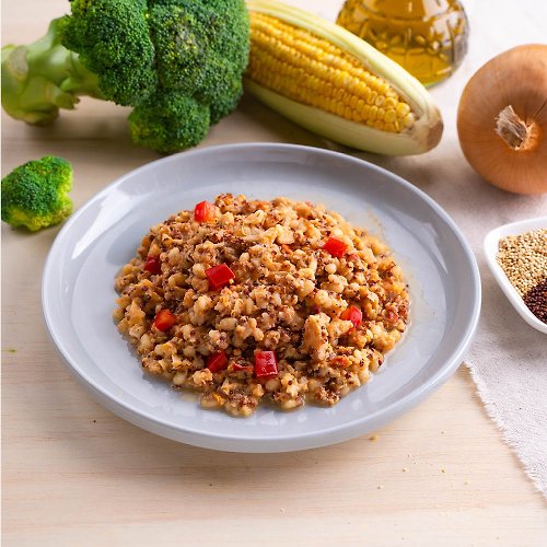 蘭揚食品 經典拿坡里紅藜花椰米燉飯220g-植物五辛素(含奶)