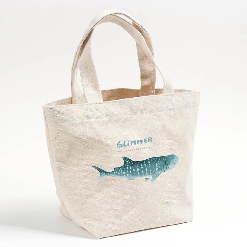 Whale shark pouch - Handbags & Totes - Cotton & Hemp Orange