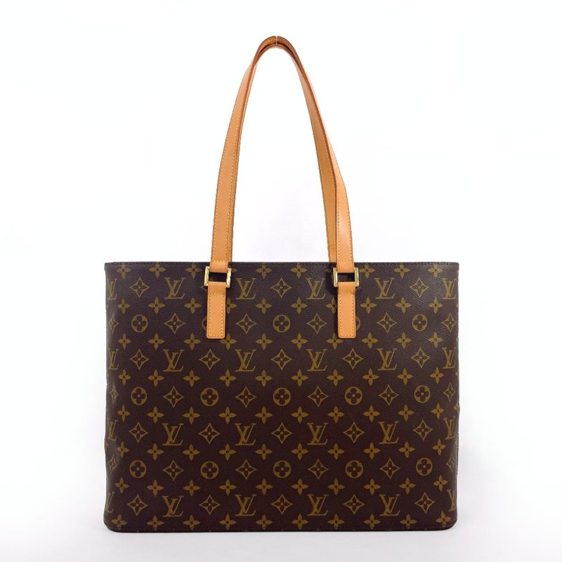 【日本直送 中古美品】ルイヴィトン LOUIS VUITTON トートバッグ ショルダーバッグ M51155 ルコ モノグラムキャンバス - 手提包/手提袋 - 其他材質 咖啡色