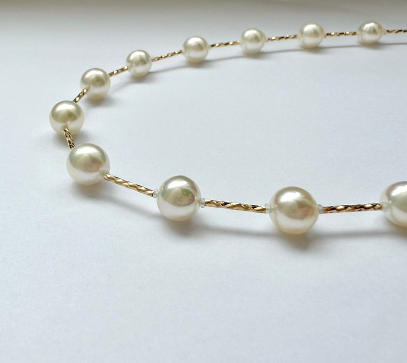 Akoya pearl necklace - 項鍊 - 珍珠 白色