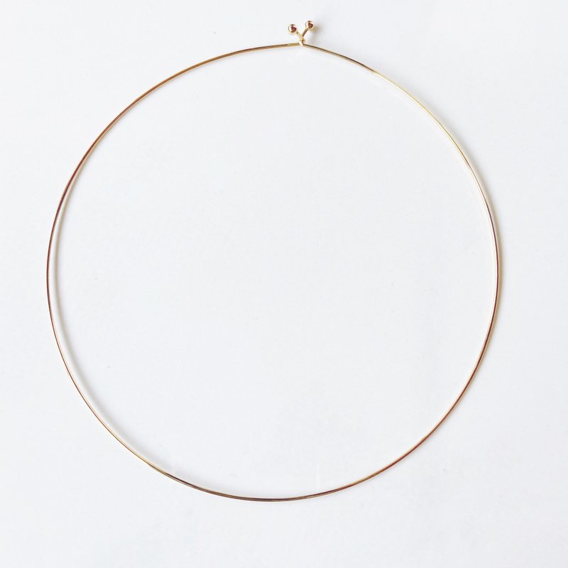 Custom choker 着せ替えチョーカー / Interchangable / stainless - 項鍊 - 不鏽鋼 金色