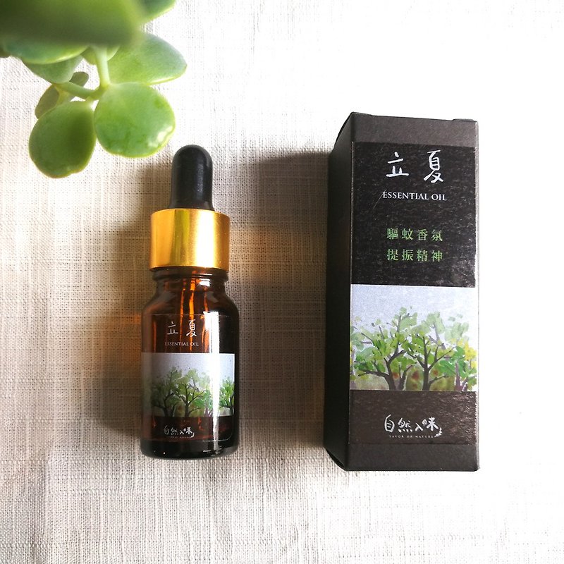 Lixia Compound Essential Oil 10ml-Mosquito Repellent Fragrance Boosts Spirit - Insect Repellent - Plants & Flowers Green