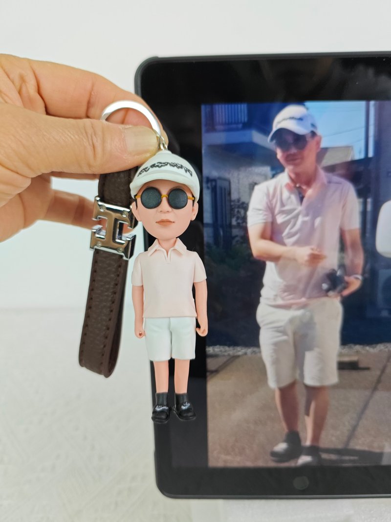 客制化人物公仔 人偶 3D人像畫 似顏繪 肖像 定制 生日 紀念 禮物 - 公仔/玩偶 - 黏土 多色