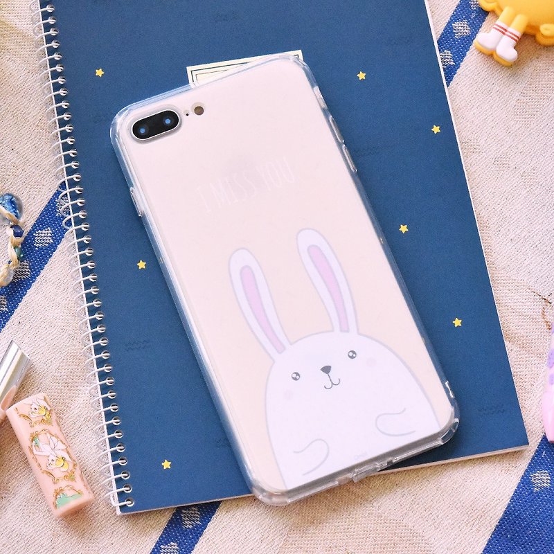 【MISS YOU 兔兔-黃】ONOR手機殼 U Ultra J7 Pro iPhone6 S8Plus - 手機殼/手機套 - 塑膠 多色