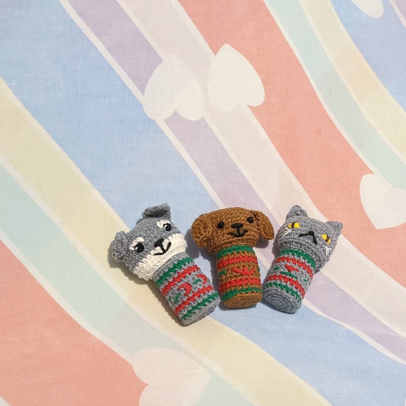 Original crochet kokeshi kokeshi decoration 3 types to choose from - Custom Pillows & Accessories - Cotton & Hemp Multicolor
