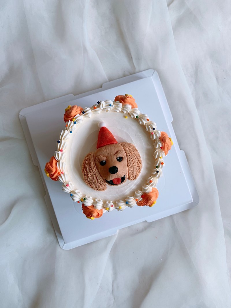 [MSM] Birthday Cake for Cats, Dogs and Dogs - Cake & Desserts - Fresh Ingredients White