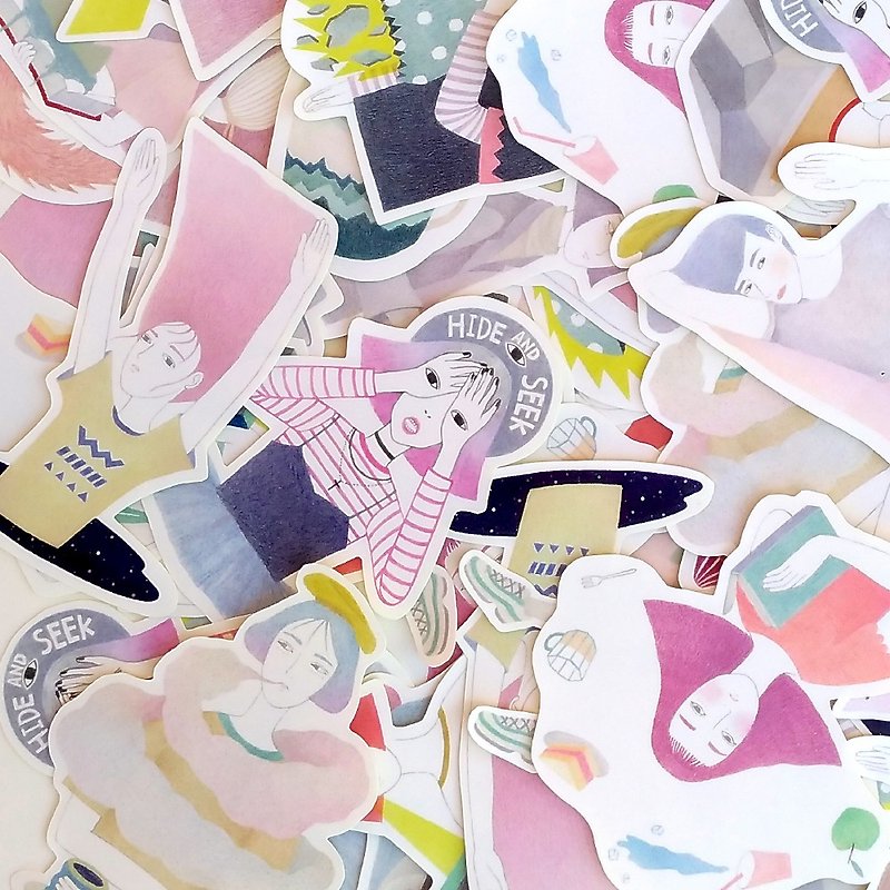 Discount sticker group (optional 8) - Stickers - Paper 
