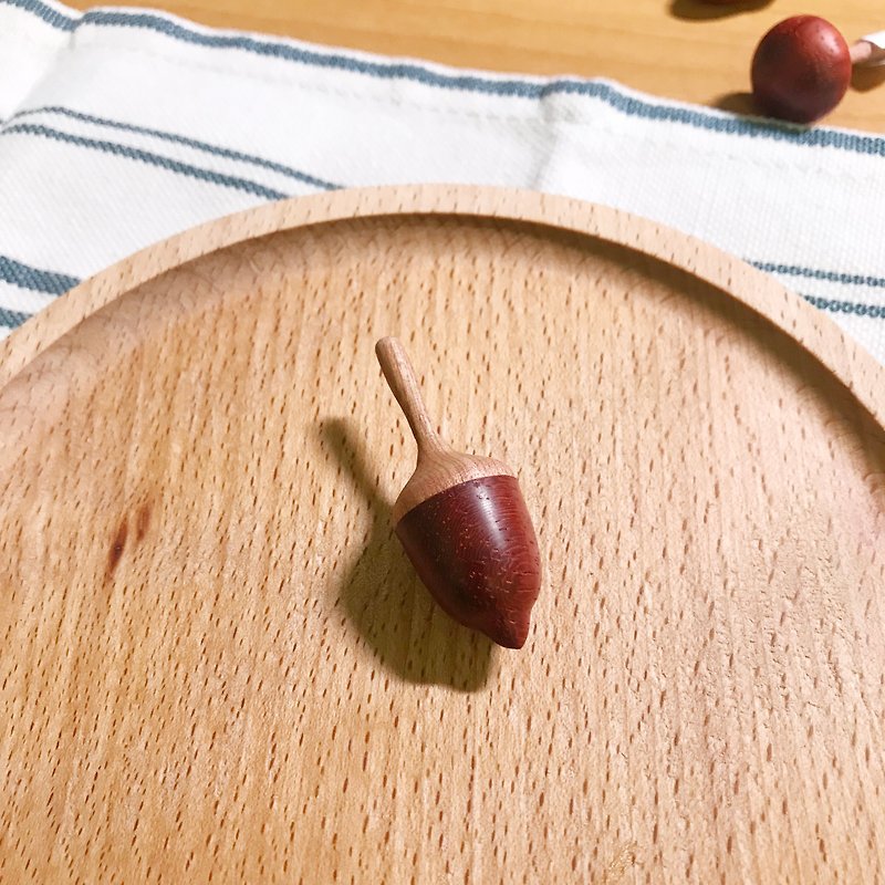 紅木橡實(殼斗科) - 其他 - 木頭 咖啡色