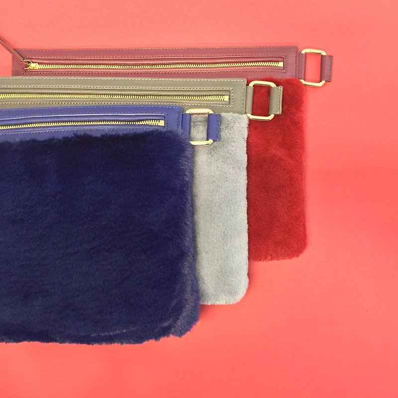 Cocomojo | Francine Deux Clutch - Other - Genuine Leather Multicolor