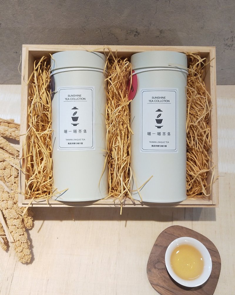 Pine Tea Gift Box Craft Collection Group - ชา - วัสดุอื่นๆ ขาว