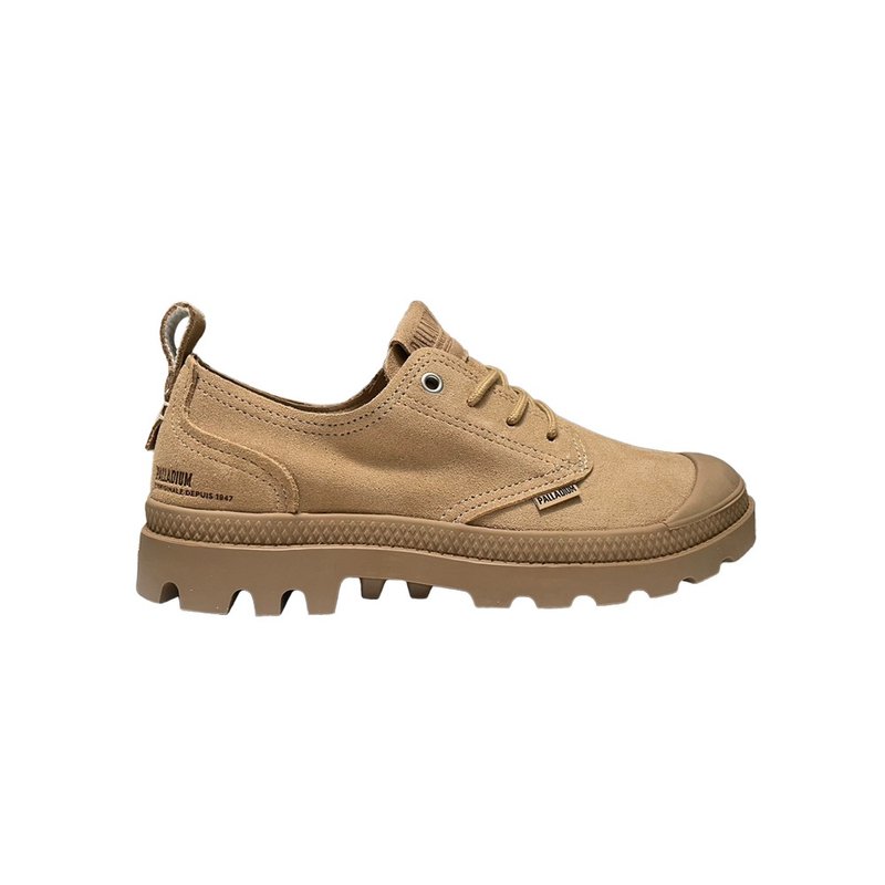 PALLADIUM PAMPA OX SKIN 潮流麂皮休閒鞋 74385 - 女休閒鞋/帆布鞋 - 其他材質 多色