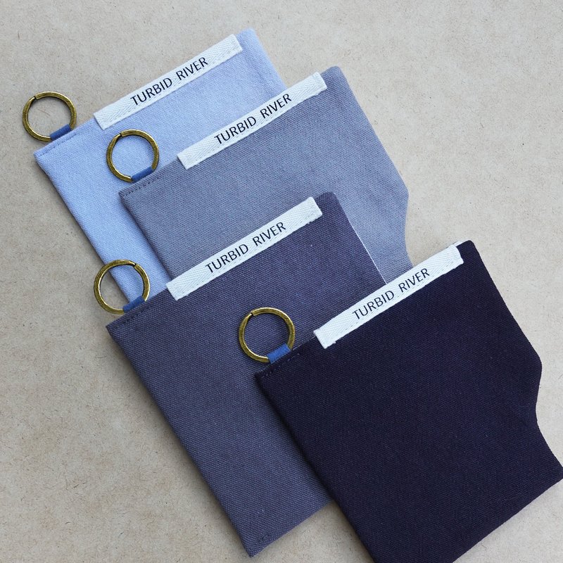 My Color Cosmic Swatch | Mask Storage Mask Clip Mask Cover - Face Masks - Cotton & Hemp Gray