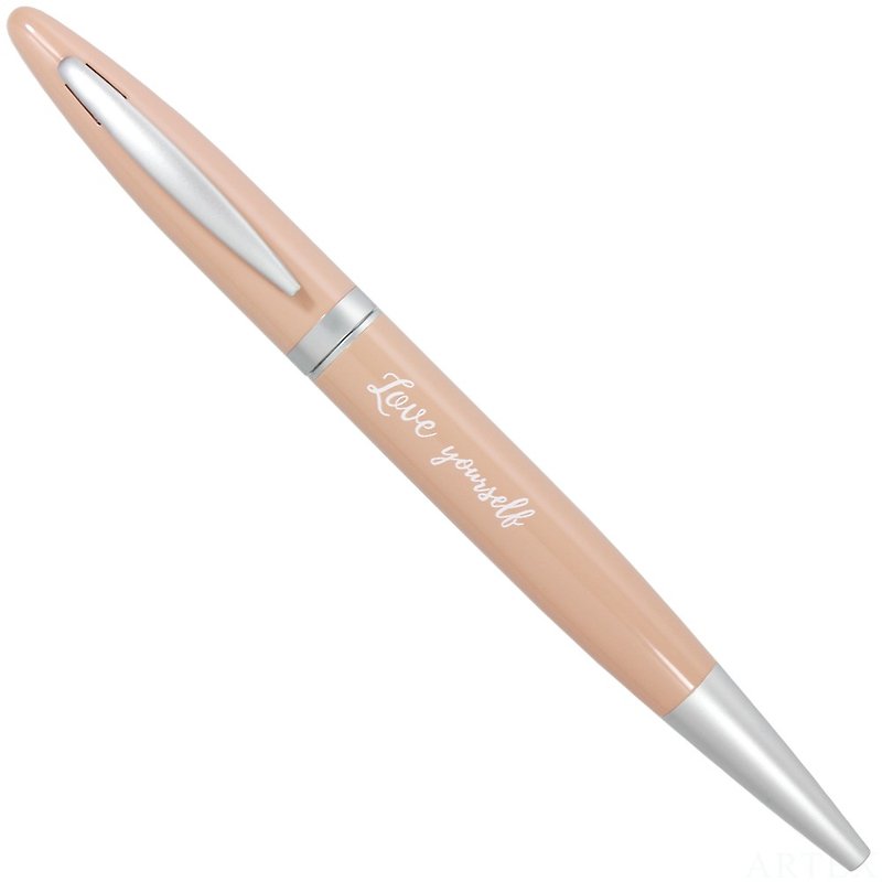 ARTEX life happy ball pen-Love yourself powder - Ballpoint & Gel Pens - Copper & Brass Pink