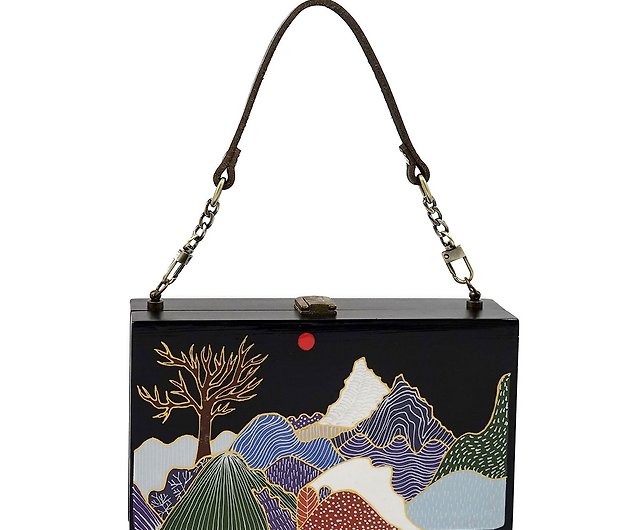 Vatican FANJI custom-made and wind Japanese bag hand-painted