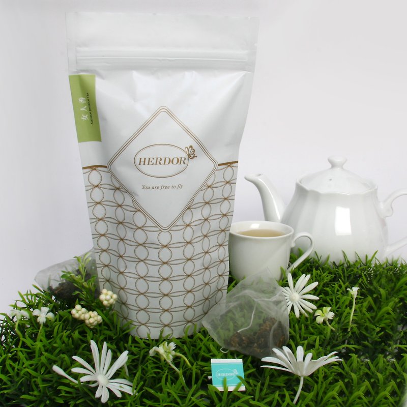 Scent of a Woman (Alishan Mountain Jin Xuan Tea) - 20 bags into / triangular tea bag tea flavor] [HERDOR - ชา - วัสดุอื่นๆ สีส้ม