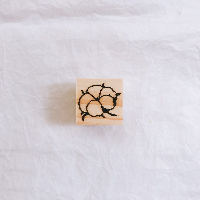 M number - cotton handmade seal - ตราปั๊ม/สแตมป์/หมึก - วัสดุอื่นๆ 