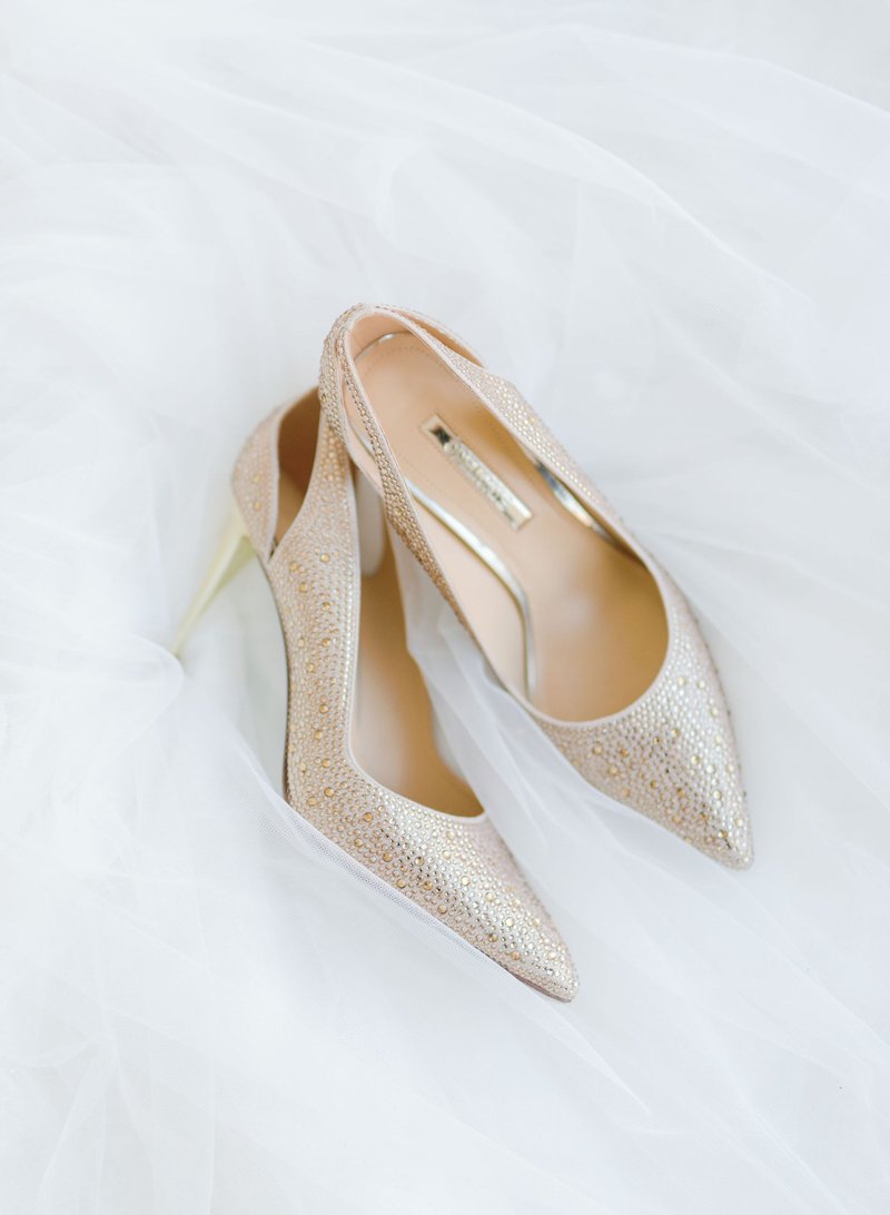 85mm Dianna Pump - High Heels - Genuine Leather Gold