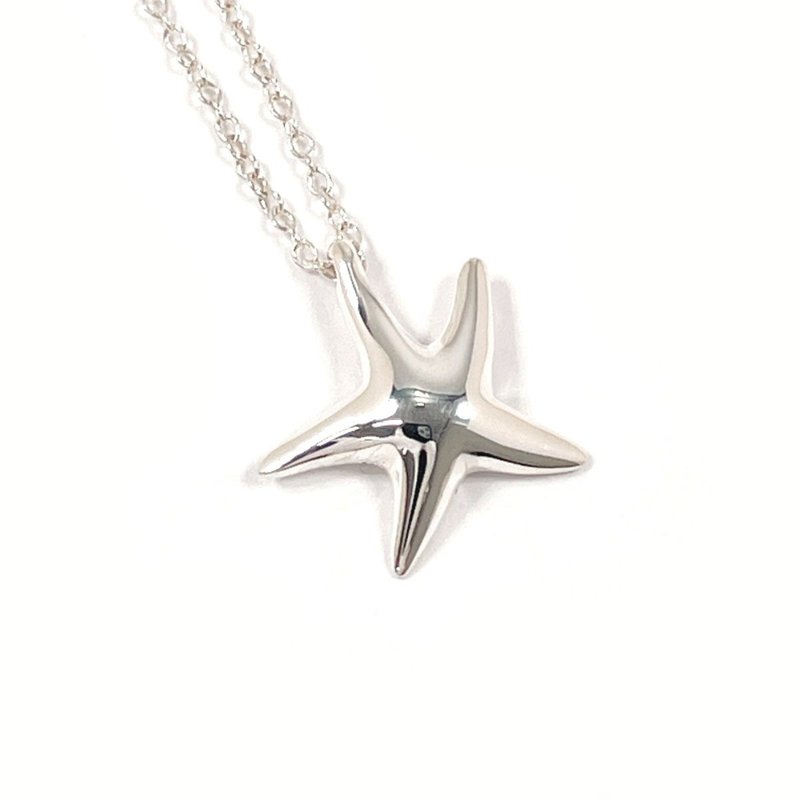【日本直送 中古美品】ティファニー TIFFANY&Co. ネックレス スターフィッシュ エルサペレッティ シルバー925 - 項鍊 - 純銀 銀色