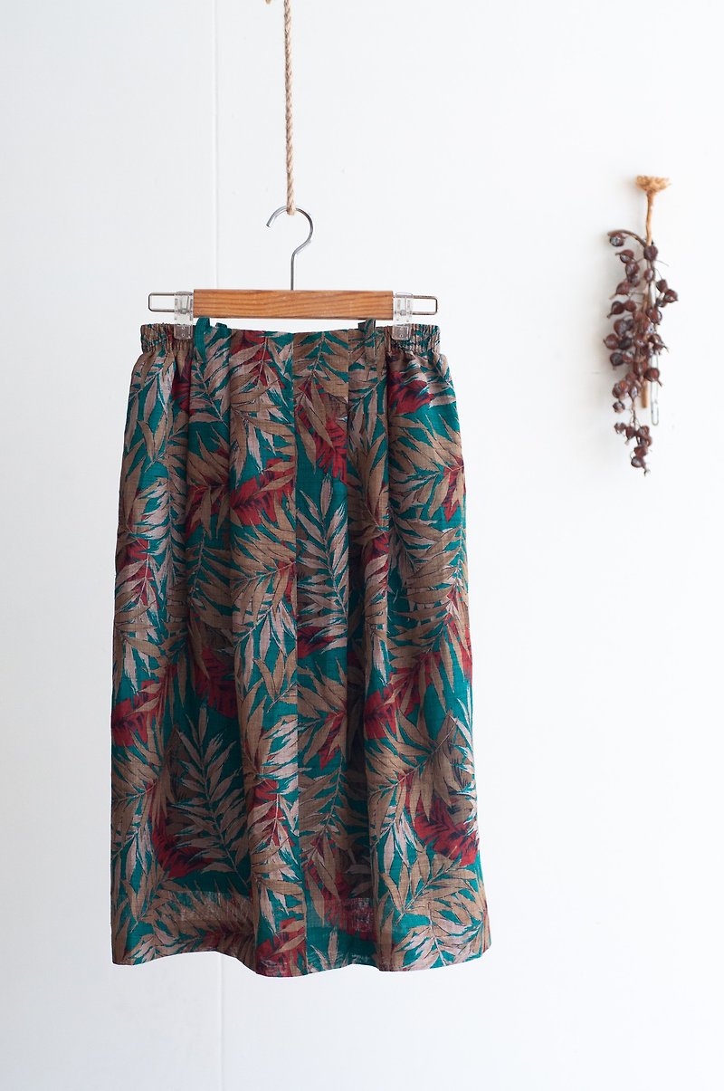 Vintage under / skirt no.154 tk - Skirts - Polyester Multicolor