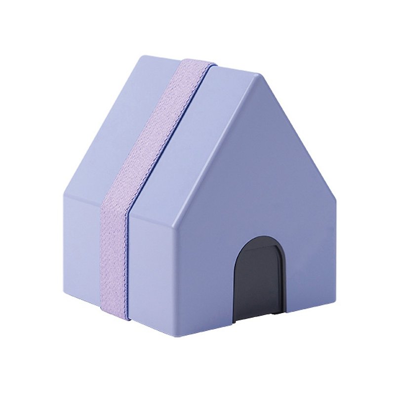 三好製作所 BENTO STORE小房子系列飯團餐盒 紫 - 便當盒/飯盒 - 塑膠 紫色