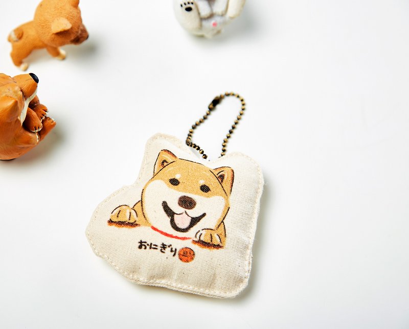 Shiba Inu Stuffed Soft Toy Doll KeyChain / Bag Charms Limited - Other - Cotton & Hemp Gold