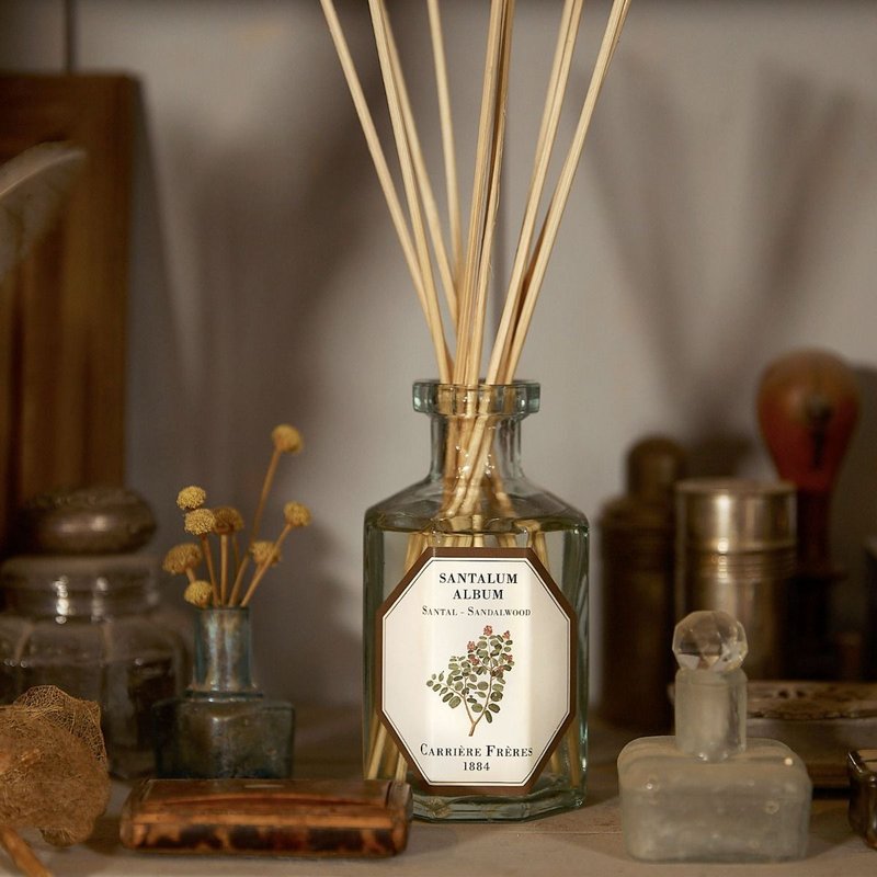 Carrière Frères sandalwood diffuser bottle - Fragrances - Glass Transparent