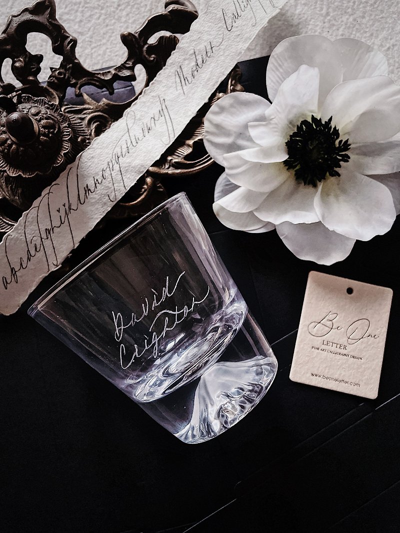 Personalized Engraved Whisky Wine Glass - แก้ว - แก้ว ขาว