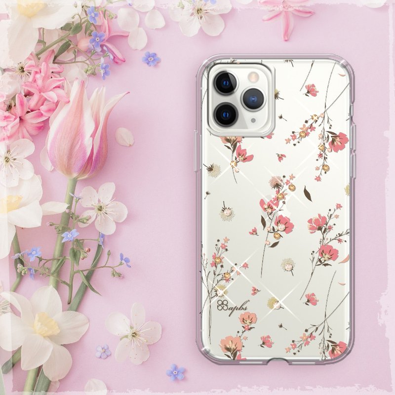 IPhone 11 full range of light and thin military-standard anti-drop colored diamond mobile phone case-small fresh-yuejianhua - Phone Cases - Other Materials Multicolor