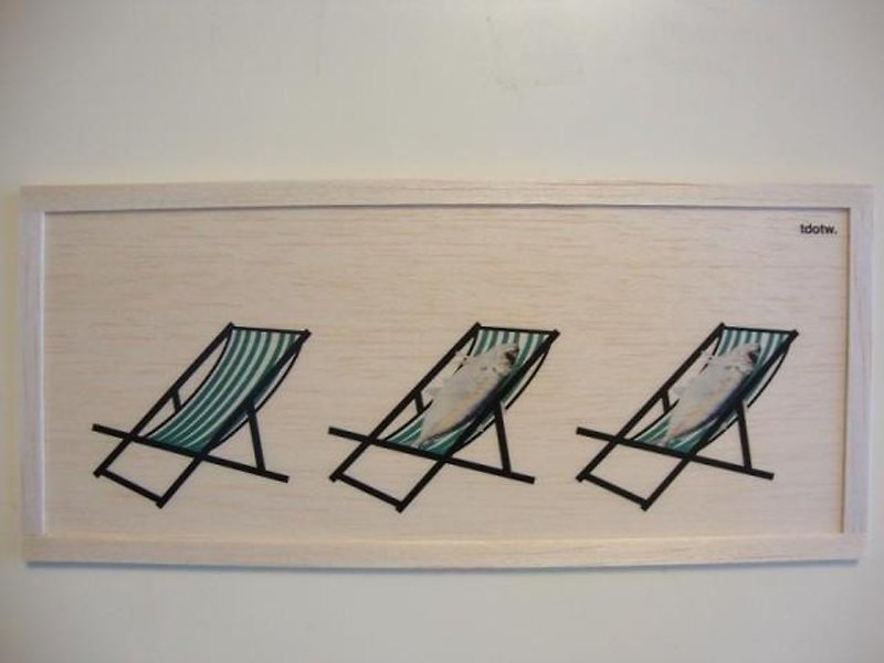 relax fish - Wall Décor - Wood Green