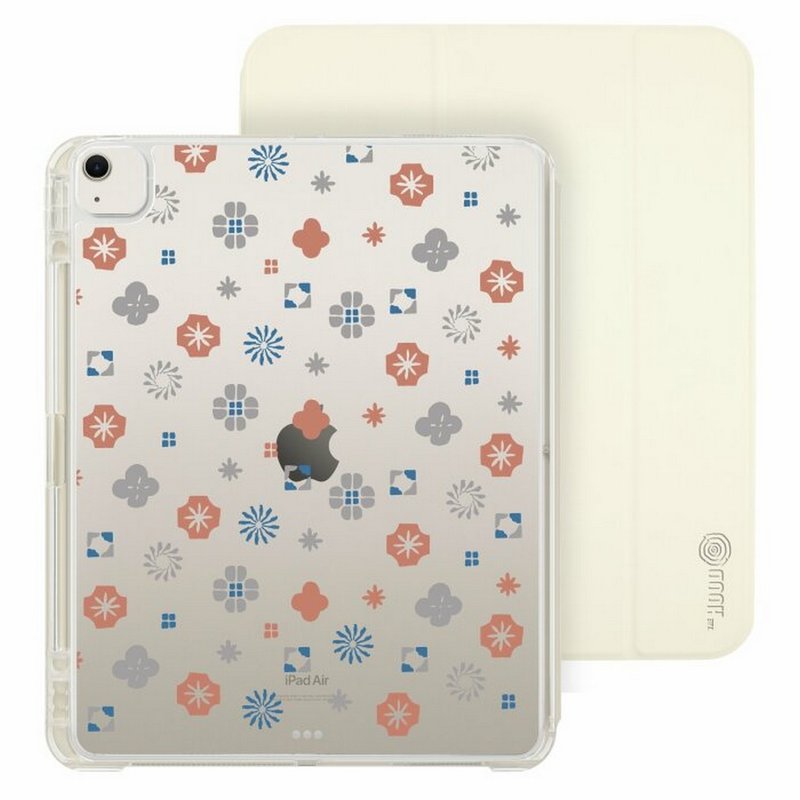 經典花色 珊瑚紅藍 iPad Air /Pro 2024mini7可拆式防摔透明 實色 - 平板/電腦保護殼/保護貼 - 塑膠 多色