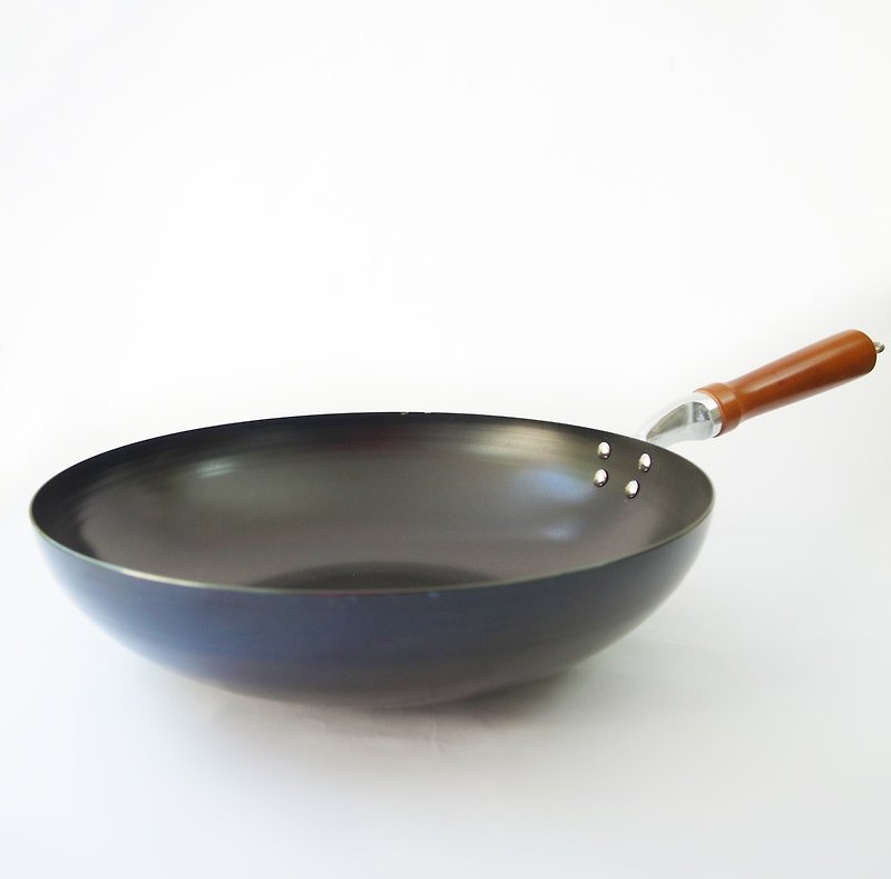 Japanese welfare products - Beijing iron wok 33cm - micro-commodity features complete - Cookware - Other Metals 