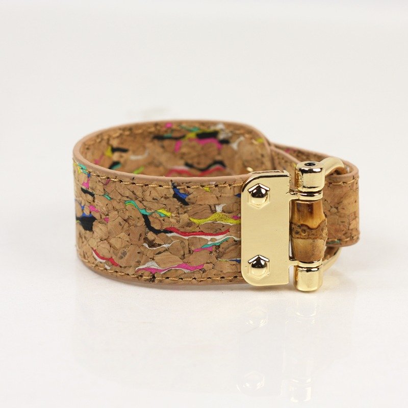 Korea CORCO "Bamboo Bracelet" (candy honey) - Bracelets - Wood Gold